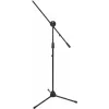 Microphone stand Omnitronic MS-4 Pro with boom arm, black
