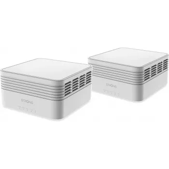 Strong MESHKITAX3000 Mesh-Wi-Fi System Dual-Band (2,4 GHz/5 GHz) Wi-Fi 6 (802.11ax) White 2 Internal (MESHKITAX3000)