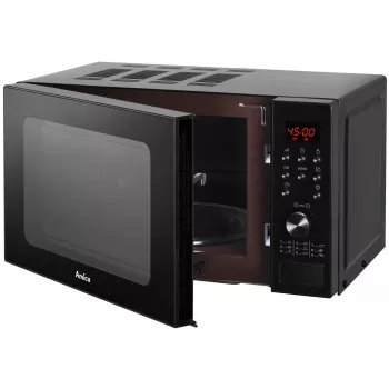 Amica AMGF20E1GB Microwave Oven Flat Surface Microwave with Grill 20 L 700 W Black