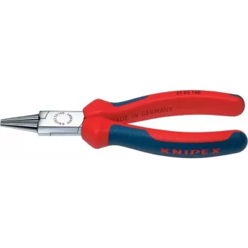 Knipex 22 05 140 Round Nose Pliers for Electronics and Precision Mechanics, Straight, 140 mm