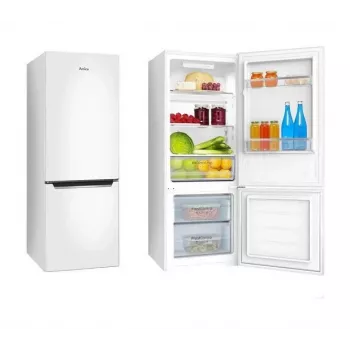 Amica FK244.4(E) freestanding fridge-freezer, bottom freezer, 153 L fridge, 52 L freezer, FrostControl, energy class E