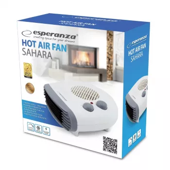 EHH003 indoor electric heater grey, white 2000 W - Esperanza
