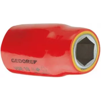 Gedore VDE 19 17 Insulated Socket 17 mm, 1/2" (12.5 mm), 6123240