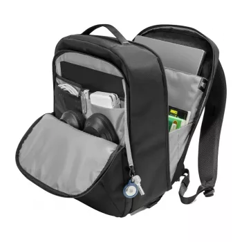 Laptop backpack Tomtoc Explorer-T60 (black) — protective compartment for up to 15.6 inch laptops, water-resistant fabric, padded straps