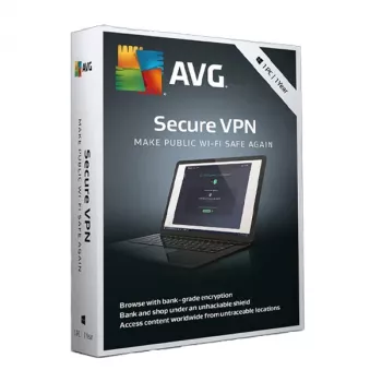 AVG Secure VPN 1 Device 1 Year