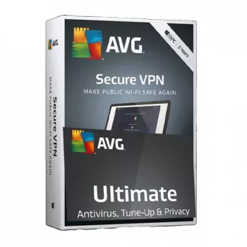 AVG Ultimate + VPN | 10 Device | 3 Years | Global