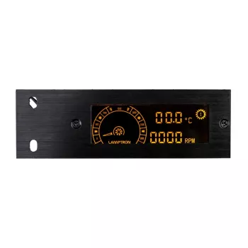 Lamptron TC20 PCI fan and RGB LED controller, black — PCI slot-mounted fan/LED hub
