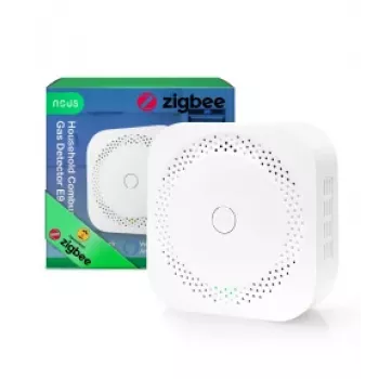 Gázérzékelő Nous NOUS-E9 — háztartási gázriasztó éghető gázokhoz ZigBee rádiókapcsolattal