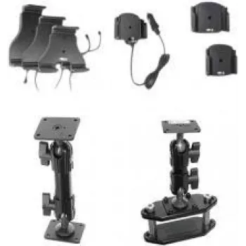 Brodit Holder, TS Holder, ball joint (Tilt Swivel), suitable for: Memor 10, Memor 11 (Protective Case) (711228)