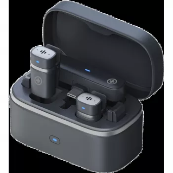 Wireless microphone kit Plusonic PS-TDS9 with USB-C, Lightning and 3.5mm connectors