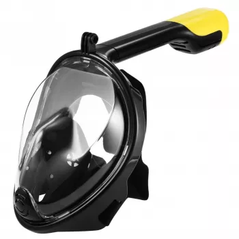Snorkeling Mask Free Breath M2068G L/XL — full-face snorkel mask, size L/XL, black