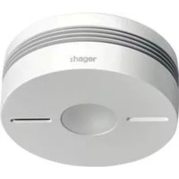 Hager TG551A Komfort Q Wireless Dual Smoke Detector, White