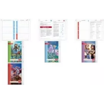ROTH Homework Planner Magical Unicorn Rider, A5, Lined, 104 Sheets (ROTH 89505)