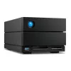 LaCie 2big Dock STLG40000400 RAID disk array 40 TB (2x 20 TB HDD), Thunderbolt 3, USB 3.2 Gen 2, Black