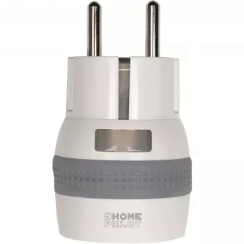 Smart plug adapter HOMEPILOT 11301001 white — Wi‑Fi remote switch for home devices