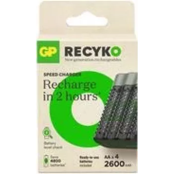 Battery Charger GP M452 for NiMH AA/AAA rechargeable batteries, model GPRCKCHM452U433