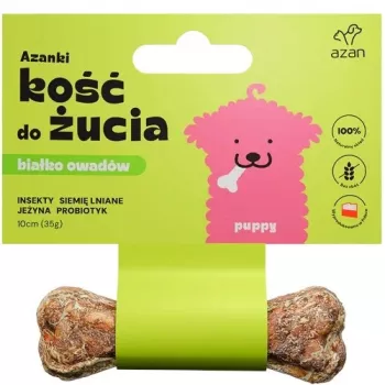 Brit AZANKI Bone with Insects and Probiotic Puppy Dog Treat, 10 cm