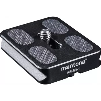 Walimex Mantona Quick Release Plate Arca Swiss, 50 mm black (1021461)