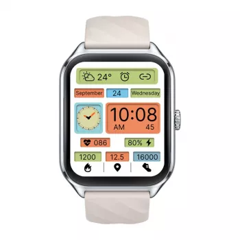 Zeblaze GTS 4 Smartwatch, Silver (GTS 4 Silver)