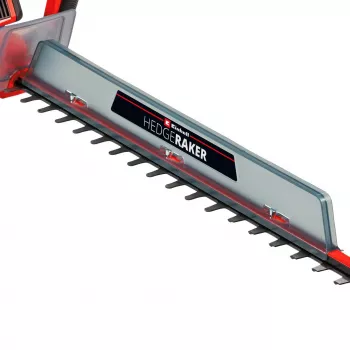 Einhell GE-CH 36/61 Li-Solo Cordless Hedge Trimmer, 36 V (2x18 V) Power X-Change, 67 cm Cut Length, without Battery and Charger, Red/Black