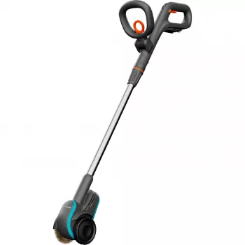 Gardena 14820-55 EasyWeed 1800/18V P4A solo Cordless Joint Brush Weed Remover, without battery and charger, Grey/Turquoise