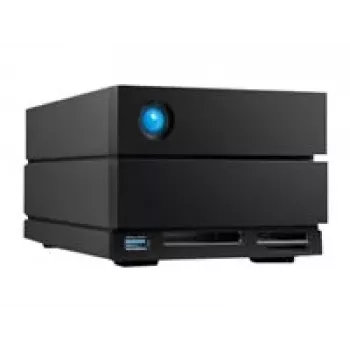 LaCie 2big Dock STLG20000400 RAID storage 20 TB (2x 10 TB HDD), 2 bays, Thunderbolt 3, USB 3.2 Gen 2, Black