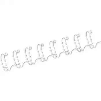 Fellowes - Binding Wire - 6 mm - 297 mm - 34 rings - A4 (210 x 297 mm) - 35 Sheets - White - 100 pc(s). (53215)