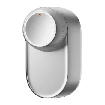 Smart Door Lock SwitchBot W5600000S Silver — Bluetooth connectivity, compatible with standard deadbolts