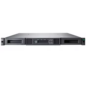 Tape autoloader HP Enterprise HPE Storage MSL 1/8 Gen3 0-drive, FC interface, LTO, 360 TB (compressed), 300 MB/s