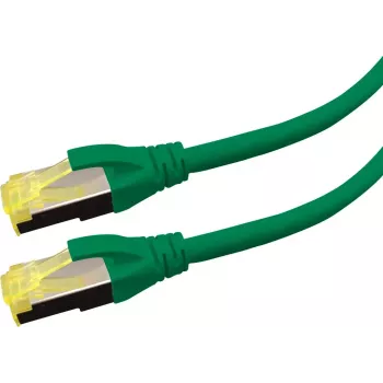 LOGON APR6A200G Cat6a S/FTP (S-STP) patchkábel, 20 m, zöld