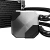 MULTISOCKEL CPU-hűtő fekete/HYPERFLOW SILENT360(B) MONTECH