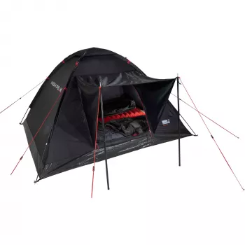 Pyramid Tent High Peak Beaver 3 3 Person Hard Frame Waterproof 150 cm