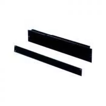 Rittal 7151.005 vakpanel, 1HE, RAL 9005, fekete
