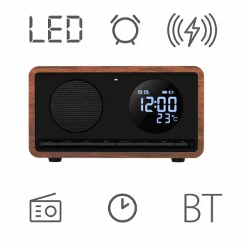 Manta RDI912B Rimini Black clock radio