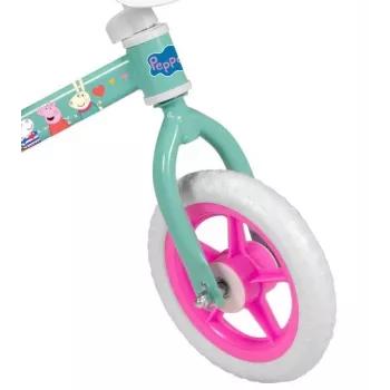 Toimsa TOI198 Peppa Pig balance bike, 10 inch (25.4 cm), green multicolour