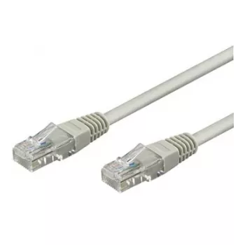Wentronic Goobay CAT 6 Patch Cable, U/UTP, Grey, 3 m - CCA Copper Mix (68409)