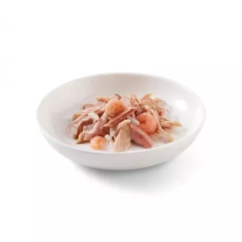 SCHESIR in jelly Tuna with shrimps - wet cat food - 85 g