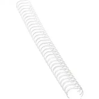 Fellowes - Binding Wire - 10 mm - 34 rings - A4 (210 x 297 mm) - 80 Sheets - Silver - 100 pc(s). (5327901)