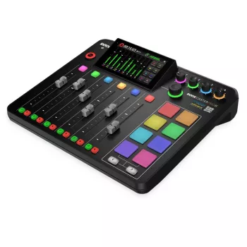 RØDE RØDECaster Pro II Podcast Production Studio, XLR, jack, USB-C, Black