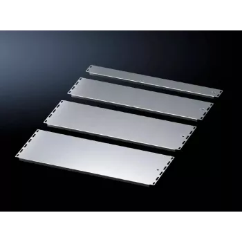 Floor plate Rittal 5301.337 for VX IT racks, galvanized steel, 1 pc
