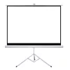 Projection screen Sponge Silelis 180 x 180 cm tripod mount, matte white surface, portable