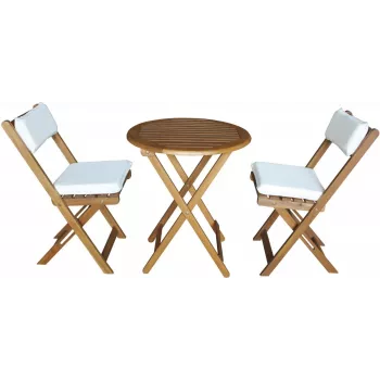 Garden set Fieldmann FDZN 4003-T — 4 chairs and table, outdoor seating set