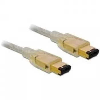 FireWire A/A Cable DeLOCK 1.0m Grey
