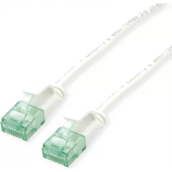 ROLINE RM UTP Patch Cable Kat6A/Kl.EA SLIM White 1m - UTP (21.45.3463)