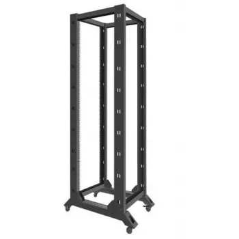 Lanberg OR01-6842-B 19-inch Open Rack, 42U, 600x800 mm, Black