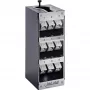 InLine 76203P keystone patchpanel, 9 portos Cat.6A, fal-/DIN-sínre szerelhető