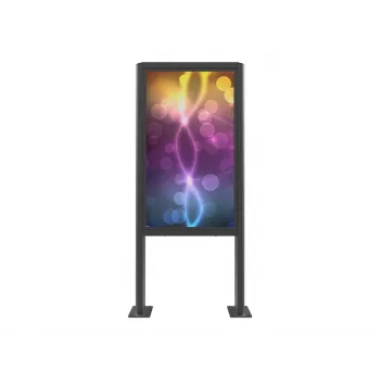 EDBAK POK91 Stand for 49 inch outdoor, Black | EDBAK