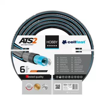Garden hose Cellfast 16-201 50 m Above ground Black