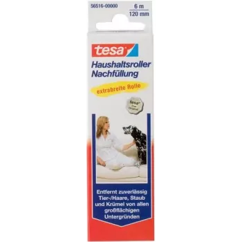tesa Pet Hair Roller Refill, 120 mm (56516-00000-07)