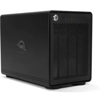 OWC ThunderBay 4 - RAID 5 (black, 4-bay storage enclosure with dual Thunderbolt 3 ports)